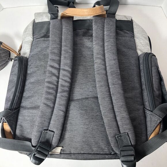 Eddie Bauer Back Pack First Adventure Diaper Travel Hiking Day Diaper Bag READ - Picture 9 of 16